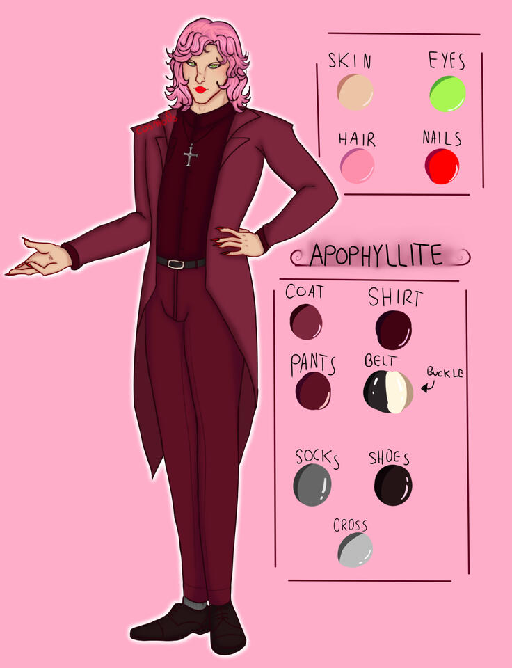 Full body reference of an oc